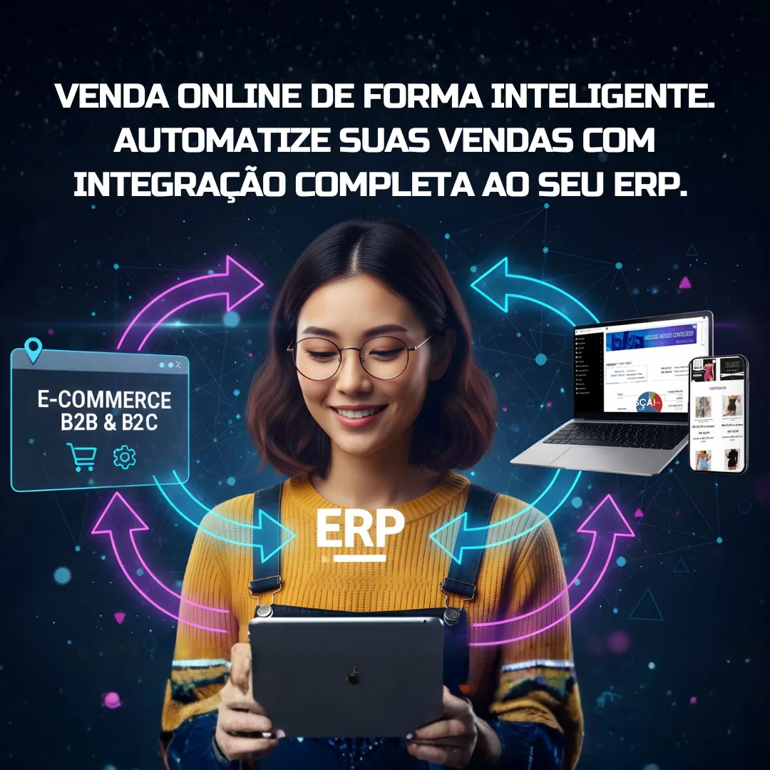 Plataforma de E-commerce B2B e B2C integrada ao ERP